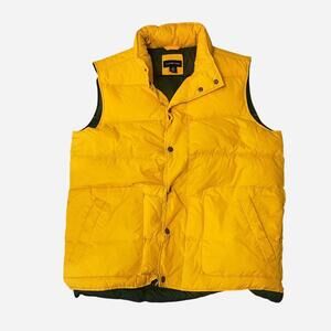 Lands End Yellow Puffer Jacket